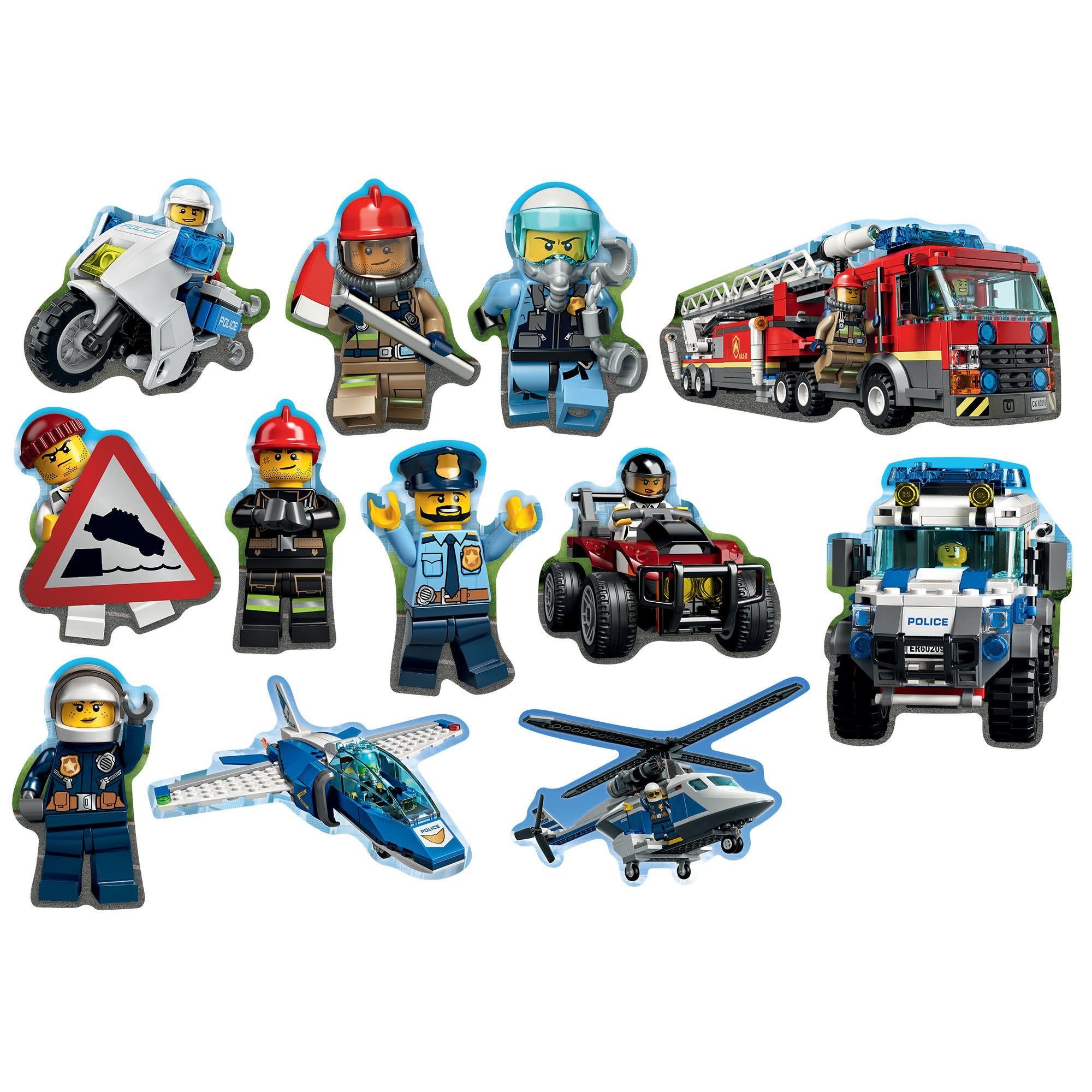 Lego City Cut Out Value Pack Assortment