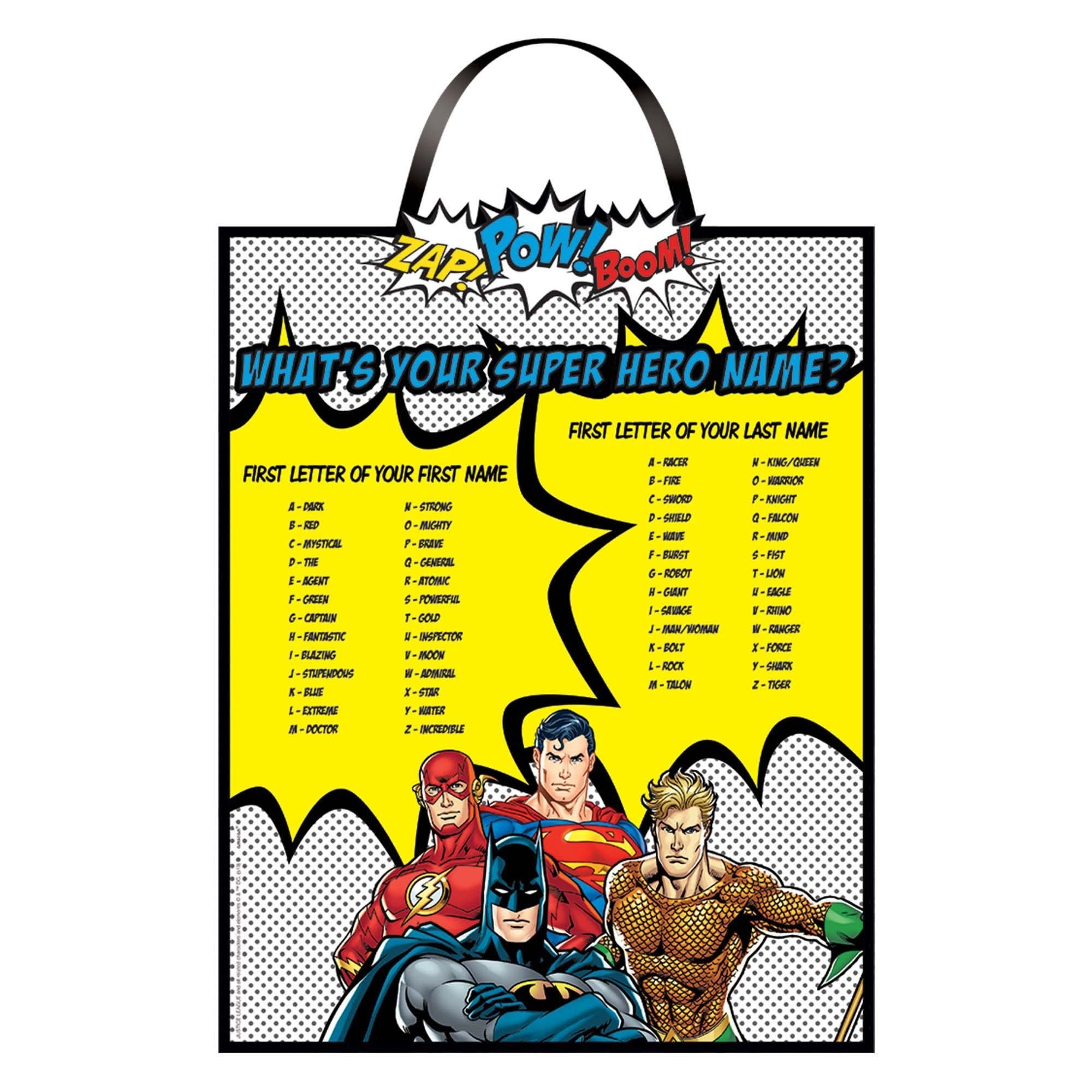 Superhero Party Sign Whats Your Superhero Name Sign 