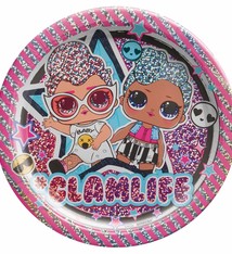 LOL Surprise, Together 4 Eva! 7" Prismatic Round Plates