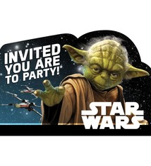 Star Wars™ Classic Postcard Invitations