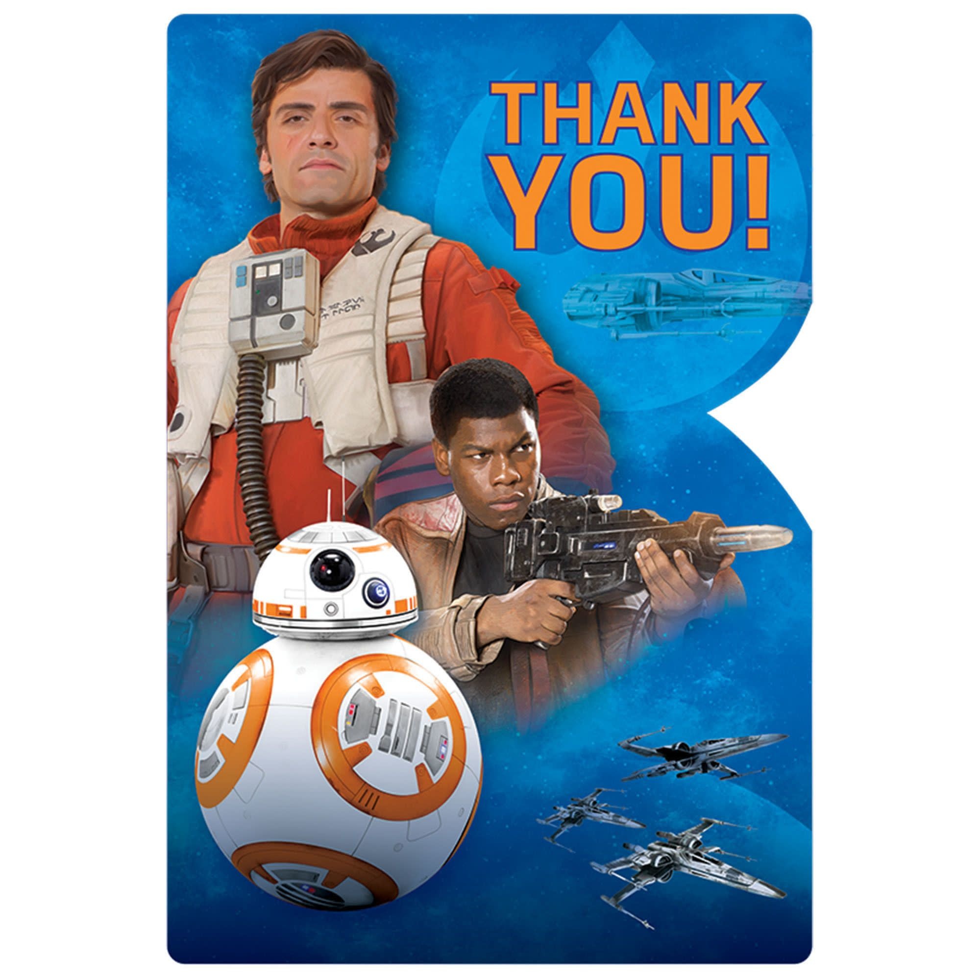 Star Wars™ Episode VII Postcard Thank You