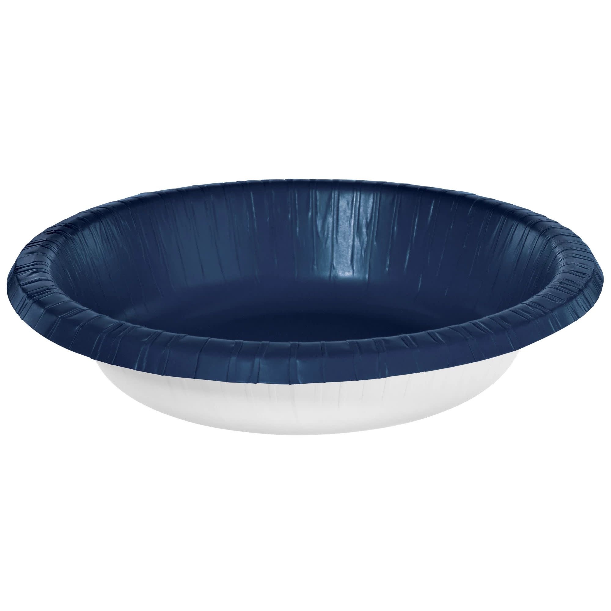 20 Oz. Paper Bowls, Mid Ct. - True Navy