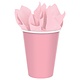 New Pink Paper Cups, 9oz.