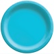 8 1/2" Round Paper Plates, Mid Ct. - Caribbean