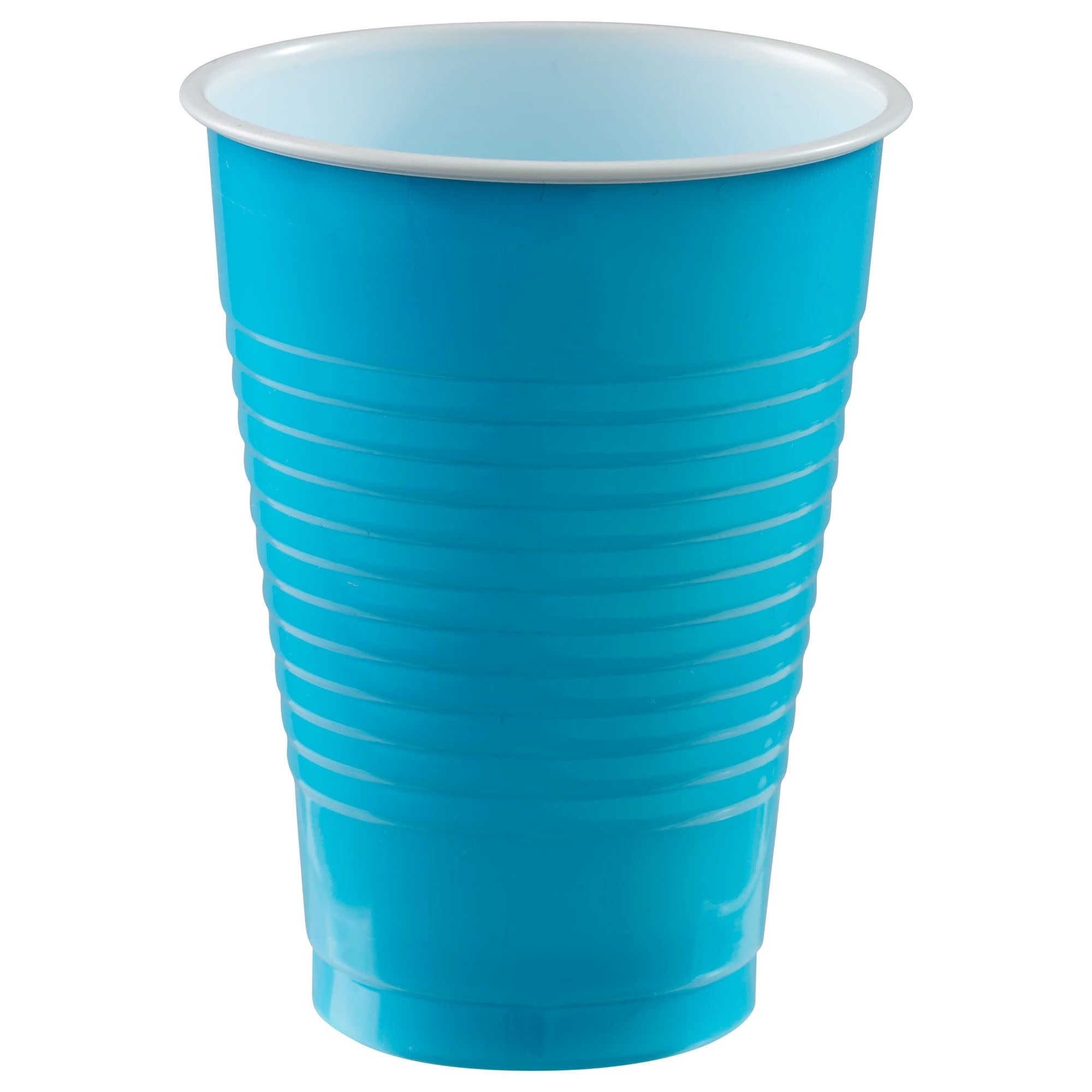 12 oz. Plastic Cups, Mid Ct. - Caribbean