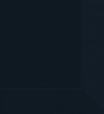 2-Ply Luncheon Napkins, Mid Ct. - Jet Black