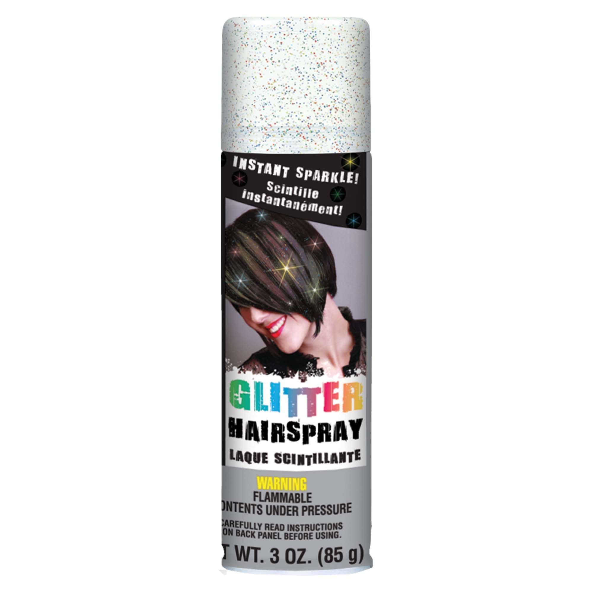 Multicolor Glitter Hairspray