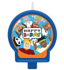 Party Town Birthday Candle