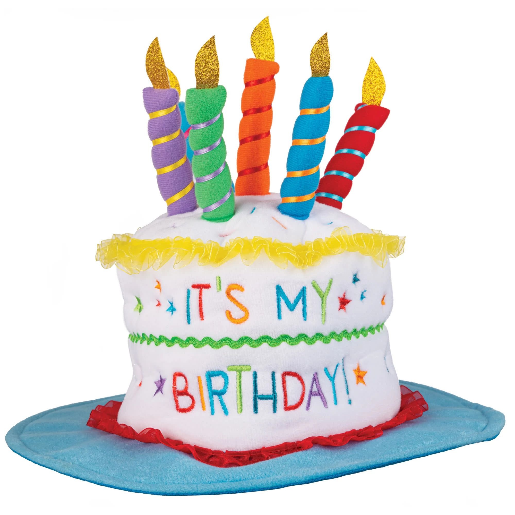 Sprinkles Birthday Cake Hat