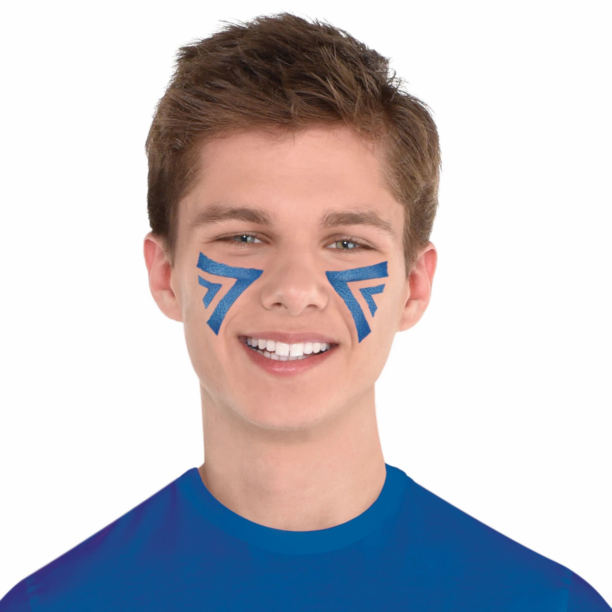 Blue Face Makeup