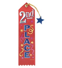 2nd Place Recognition Ribbons
