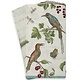 Jeweled Birds  Paper Guest Towel Napkins in Ivory- 15 Per Package