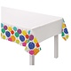 Party Balloons Plastic Tablecover