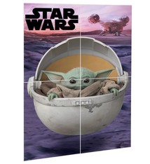 The Mandalorian - The Child Scene Setter Wall Decorating Kit