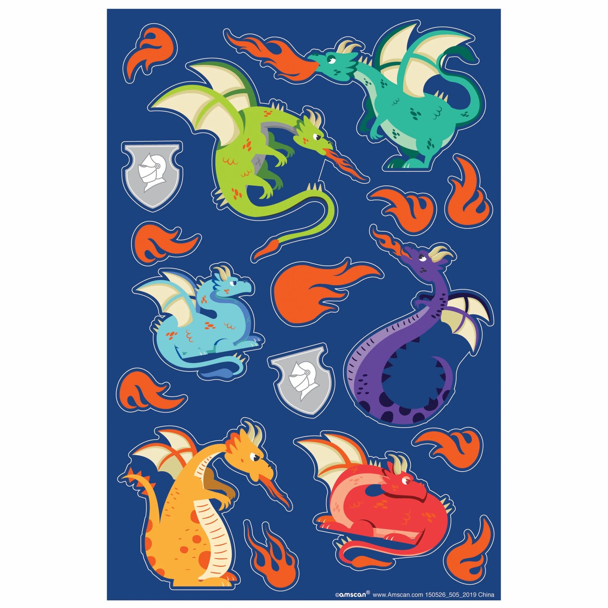 Dragon Sticker Sheets