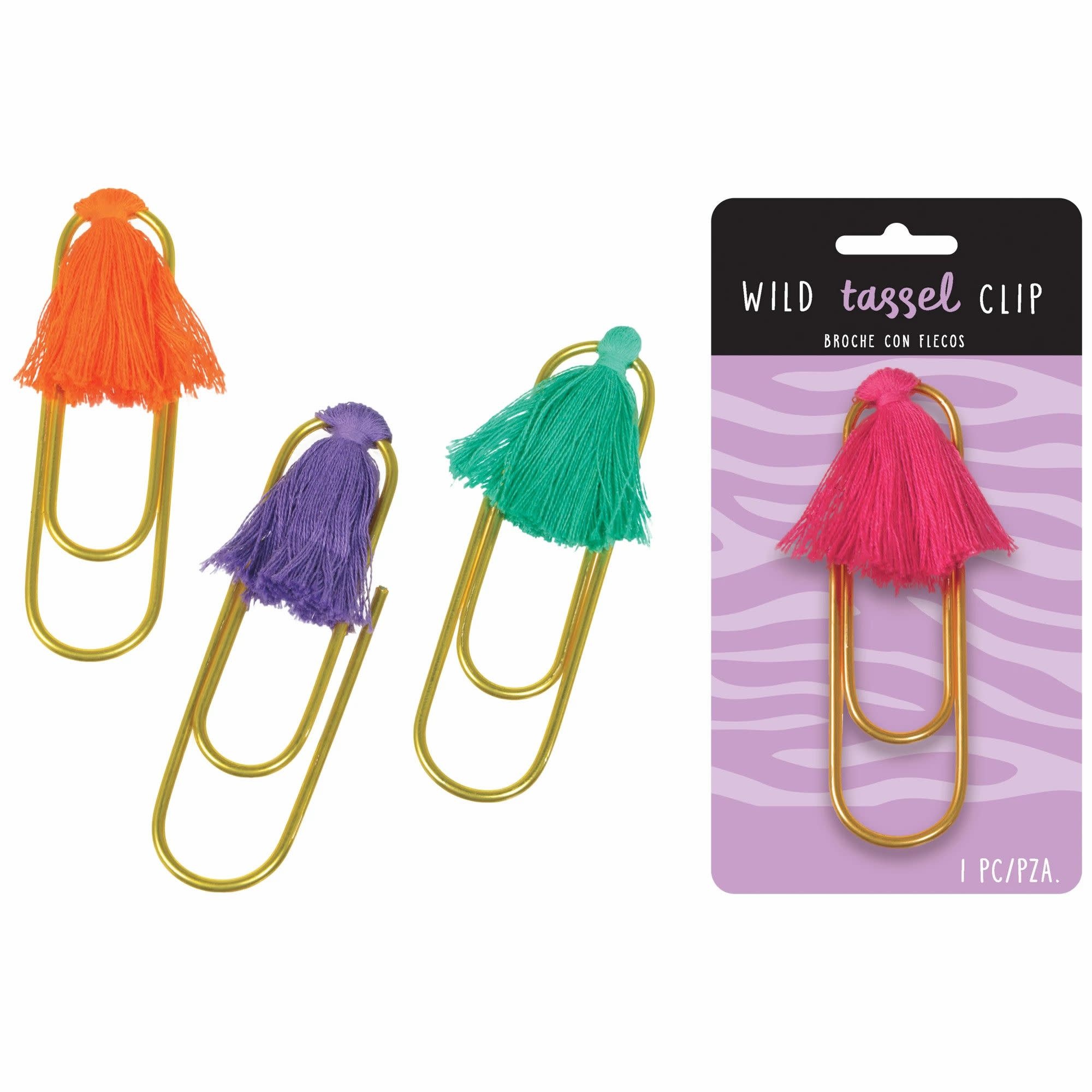 Jumbo Tassel Clip - Assorted