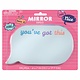 Word Bubble Locker Mirror