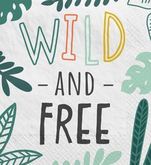 Get Wild Birthday Beverage Napkins