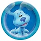 Blues Clues 7" Round Plates - Blue