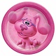 Blues Clues 7" Round Plates - Pink