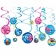 Blues Clues Spiral Decorations