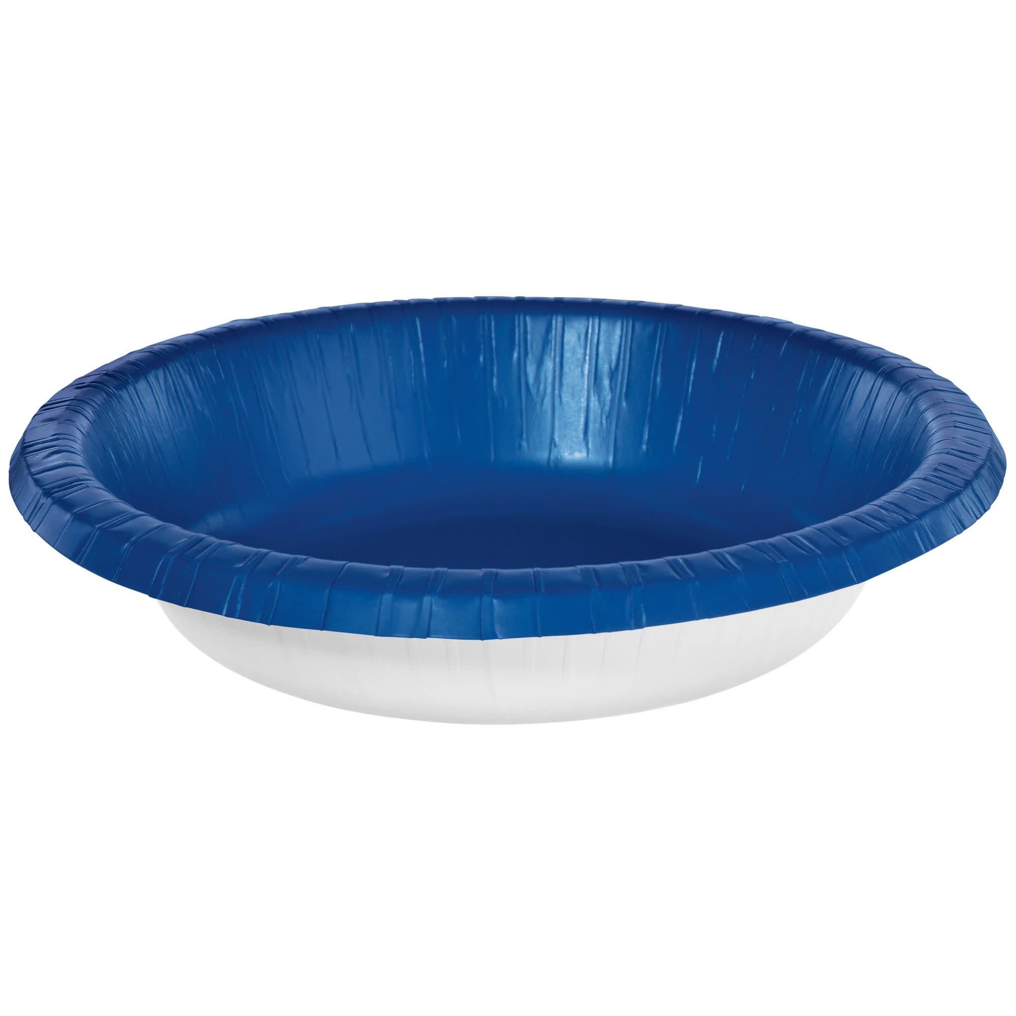 20 Oz. Paper Bowls, Mid Ct. - Bright Royal Blue