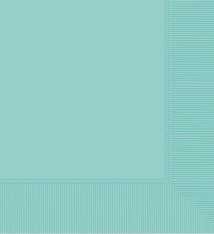 2-Ply Beverage Napkins, Mid Ct. - Robin's-Egg Blue