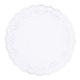 White Round Doilies, 12"