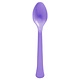 Boxed, Heavy Weight Spoons, Mid Ct. - New Purple (20 Count)