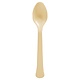 Boxed, Heavy Weight Spoons, Mid Ct. - Gold (20 Count)