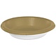 20 oz. Paper Bowls, Mid Ct. - Gold