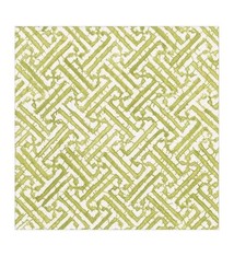 Fretwork Paper Luncheon Napkins in Moss Green - 20 Per Package
