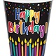 Birthday Candles 9 Oz Paper Cups