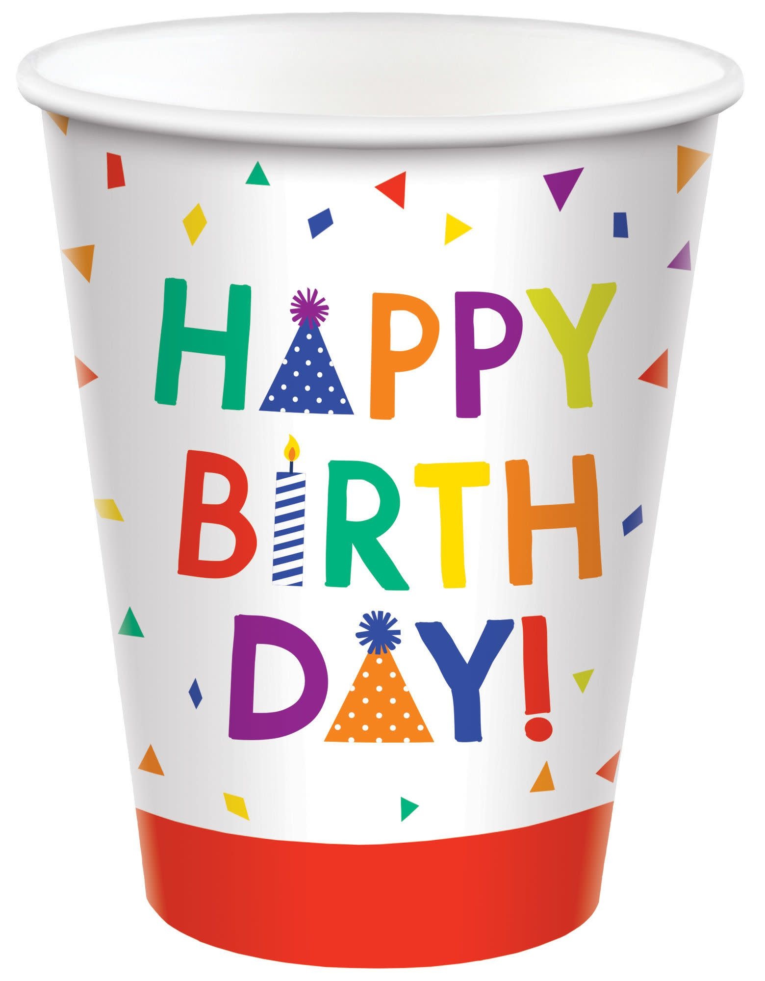Confetti Time Birthday 9 Oz Paper Cups