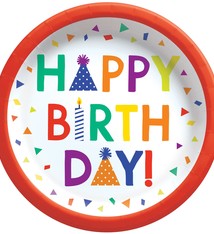 Confetti Time Birthday 8 1/2" Plates