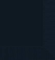 2-Ply Dinner Napkins, Mid Ct. - Jet Black