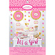 Baby Shower Pink and Gold 'It's a Girl' Candy Table Decorating Kit