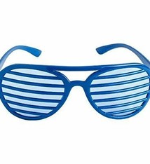 Blue Shutter Shades