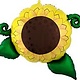 30" Satin Infused Sunflower