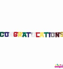 Congratulations Banner 4'