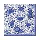 Delft Paper Luncheon Napkins in Blue - 20 Per Package