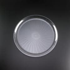 16" Round Party Tray - Clear