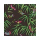 Birds in Paradise Paper Luncheon Napkins in Black - 20 Per Package