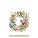Spring Wreath Paper Guest Towel Napkins - 15 Per Package