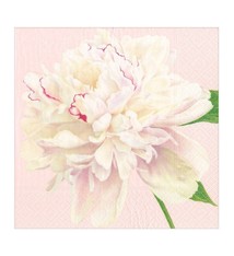 Duchess Peonies Paper Luncheon Napkins in Blush - 20 Per Package