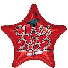 19" Class of 2022 - Red (H8)