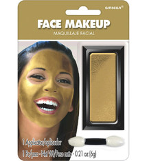 Gold Face Makeup