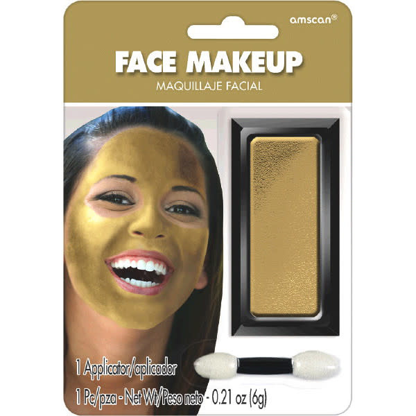 Gold Face Makeup