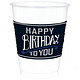 Happy Birthday Man Plastic Cups, 16 Oz.