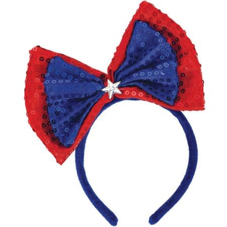 Patriotic Bow Headband